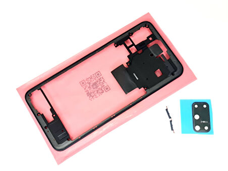 Tkgz - Oppo A72 FULL KASA Arka Kapak Batarya Kapağı - SİYAH