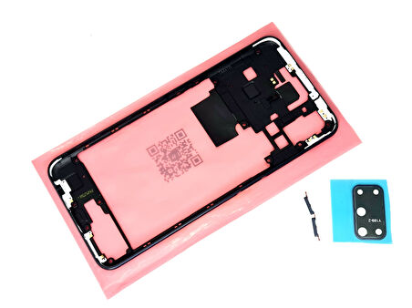 Tkgz - Oppo A52 FULL KASA Arka Kapak Batarya Kapağı - SİYAH