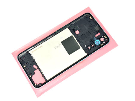 Tkgz - Oppo A91 ORJ FULL KASA Arka Kapak Batarya Kapağı - BEYAZ