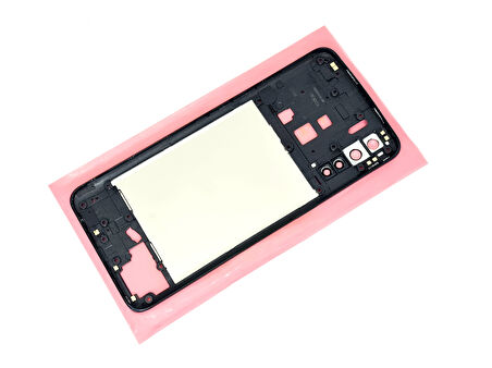 Tkgz - Oppo A91 ORJ FULL KASA Arka Kapak Batarya Kapağı - SİYAH