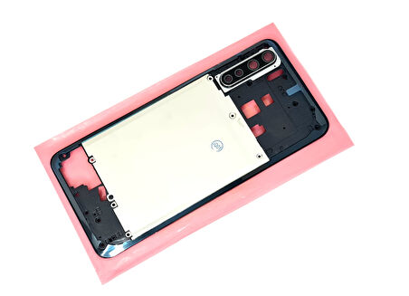 Tkgz - Oppo A91 ORJ FULL KASA Arka Kapak Batarya Kapağı - SİYAH