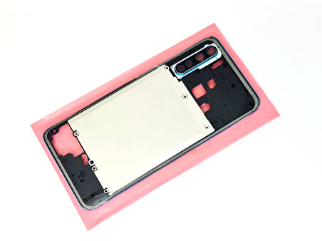 Tkgz - Oppo A91 ORJ FULL KASA Arka Kapak Batarya Kapağı - MAVİ