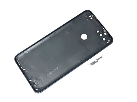 Tkgz - Oppo A12 FULL KASA Arka Kapak Batarya Kapağı - SİYAH