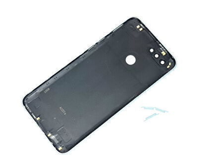 Tkgz - Oppo A12 FULL KASA Arka Kapak Batarya Kapağı - GRİ