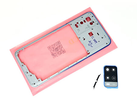 Tkgz - Oppo A54 FULL KASA Arka Kapak Batarya Kapağı - MAVİ