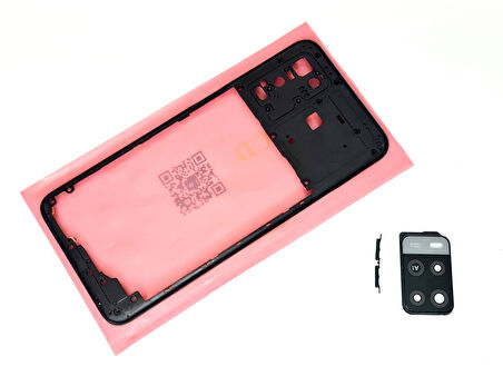 Tkgz - Oppo A54 FULL KASA Arka Kapak Batarya Kapağı - SİYAH