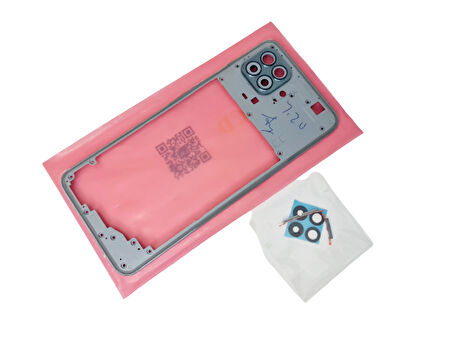 Tkgz - Oppo Reno 4 Lite FULL KASA Arka Kapak Batarya Kapağı - MAVİ