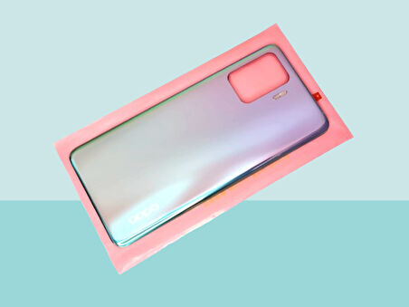 Tkgz - Oppo Reno 5 Lite Arka Kapak Batarya Kapağı - MAVİ