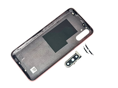 Tkgz - Oppo Realme C3İ FULL KASA Arka Kapak Batarya Kapağı - KIRMIZI