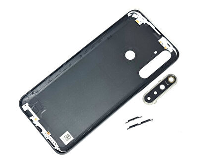 Tkgz - Oppo Realme 5İ FULL KASA Arka Kapak Batarya Kapağı - SİYAH