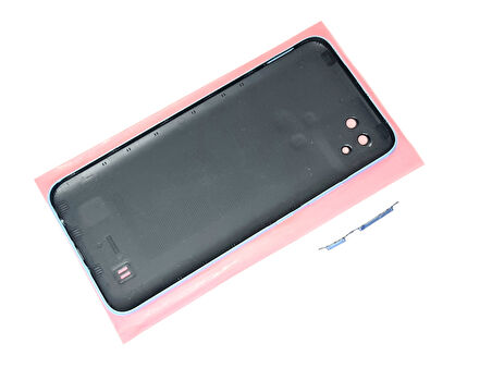 Tkgz - Oppo Realme C11 - 2021 - Arka Pil Batarya Kapağı - MAVİ