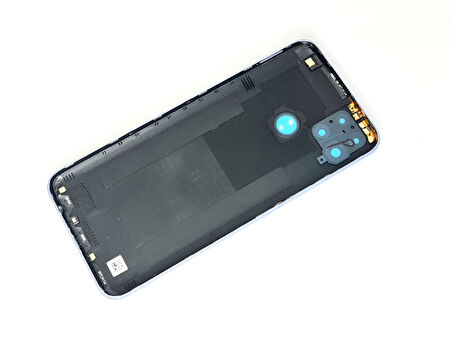 Tkgz - Oppo Realme C25 FULL KASA Arka Kapak Batarya Kapağı - MAVİ