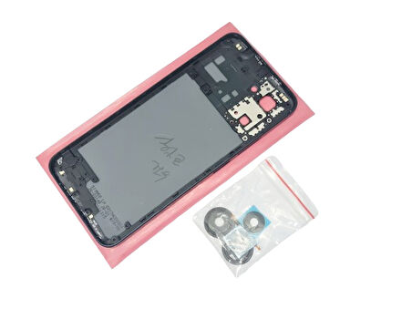 Tkgz - Oppo Realme C33 FULL KASA Arka Kapak Batarya Kapağı - SİYAH