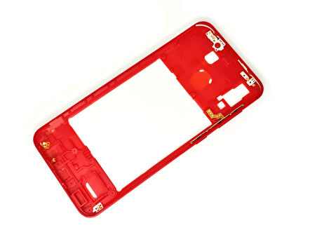Tkgz - Samsung Galaxy A20 A 205 FULL KASA Arka Kapak Batarya Kapağı - KIRMIZI