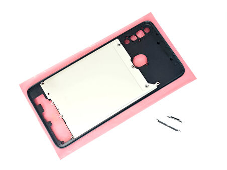 Tkgz - Samsung Galaxy A20S FULL KASA Arka Kapak Batarya Kapağı - YEŞİL