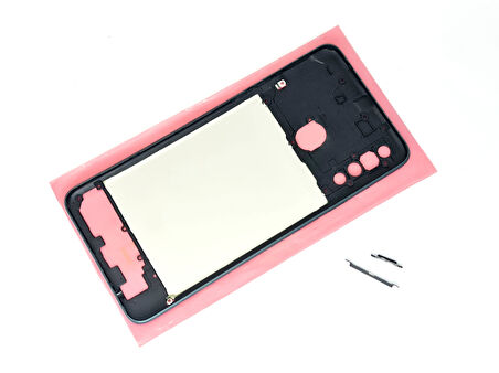 Tkgz - Samsung Galaxy A20S FULL KASA Arka Kapak Batarya Kapağı - YEŞİL