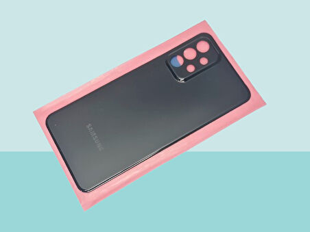 Tkgz - Samsung Galaxy A23 Arka Kapak Batarya Kapağı - SİYAH