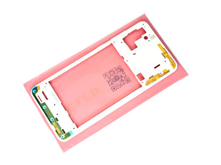 Tkgz - Samsung Galaxy A21S FULL KASA Arka Kapak Batarya Kapağı - BEYAZ