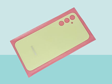 Tkgz - Samsung Galaxy A24 Arka Kapak Batarya Kapağı - SARI