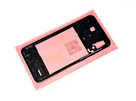 Tkgz - Samsung Galaxy A30 A 305 Full FULL KASA Arka Kapak Batarya Kapağı - SİYAH
