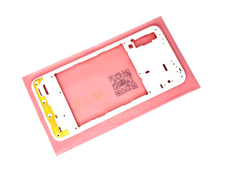 Tkgz - Samsung Galaxy A30S A307 FULL KASA Arka Kapak Batarya Kapağı - BEYAZ