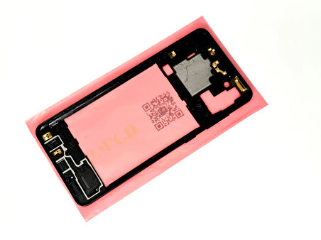 Tkgz - Samsung Galaxy A31 A315 FULL KASA Arka Kapak Batarya Kapağı - SİYAH