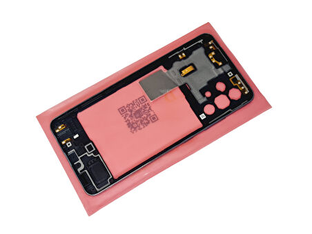 Tkgz - Samsung Galaxy A32 FULL KASA Arka Kapak Batarya Kapağı - SİYAH