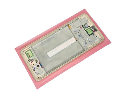 Tkgz - Samsung Galaxy A33 FULL KASA Arka Kapak Batarya Kapağı - PEMBE