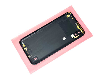 Tkgz - Samsung Galaxy A01 FULL KASA Arka Kapak Batarya Kapağı - SİYAH