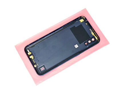 Tkgz - Samsung Galaxy A01 FULL KASA Arka Kapak Batarya Kapağı - MAVİ