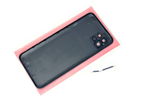 Tkgz - Samsung Galaxy A03 Sm A035 FULL KASA Arka Kapak Batarya Kapağı - SİYAH