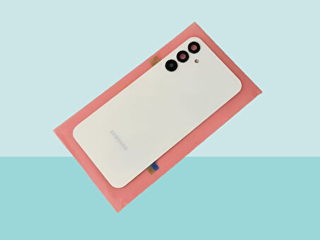 Tkgz - Samsung Galaxy A15 Arka Kapak (Cam Full Lensli) - BEYAZ