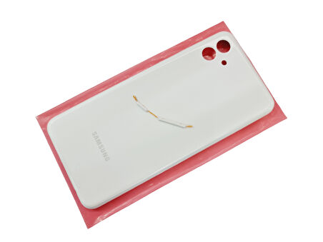 Tkgz - Samsung Galaxy A04 FULL KASA Arka Kapak Batarya Kapağı - BEYAZ