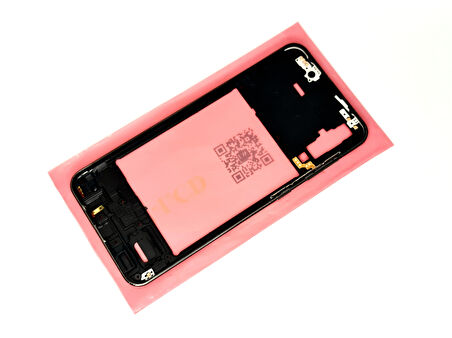 Tkgz - Samsung Galaxy A50 A505 FULL KASA Arka Kapak Batarya Kapağı - SİYAH
