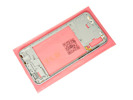 Tkgz - Samsung Galaxy A50 A505 FULL KASA Arka Kapak Batarya Kapağı - BEYAZ