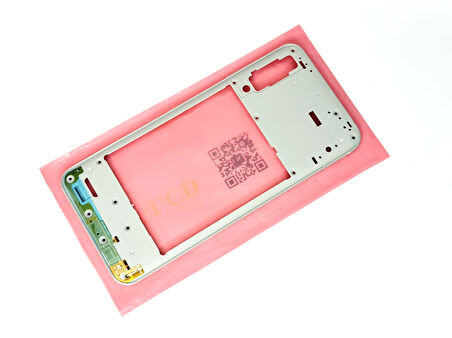 Tkgz - Samsung Galaxy A50S A507 FULL KASA Arka Kapak Batarya Kapağı - BEYAZ