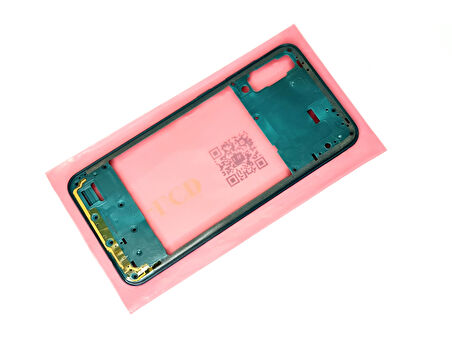 Tkgz - Samsung Galaxy A50S A507 FULL KASA Arka Kapak Batarya Kapağı - YEŞİL