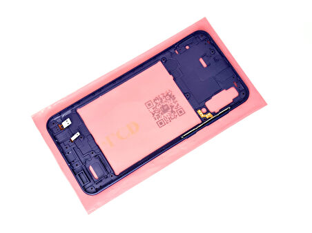 Tkgz - Samsung Galaxy A50S A507 FULL KASA Arka Kapak Batarya Kapağı - MAVİ