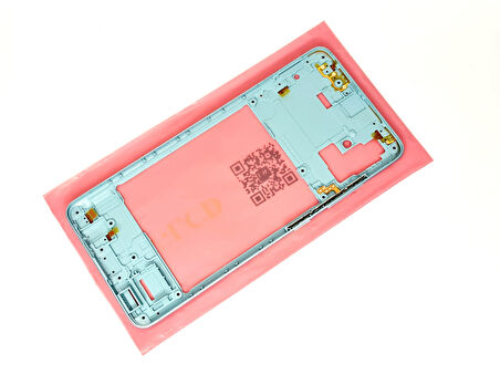 Tkgz - Samsung Galaxy A51 A515 FULL KASA Arka Kapak Batarya Kapağı - MAVİ