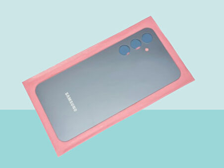 Tkgz - Samsung Galaxy A54 Arka Kapak Batarya Kapağı - MAVİ