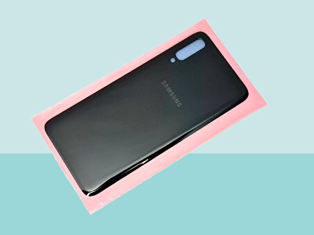 Tkgz - Samsung Galaxy A70 A 705 Arka Kapak Batarya Kapağı - SİYAH
