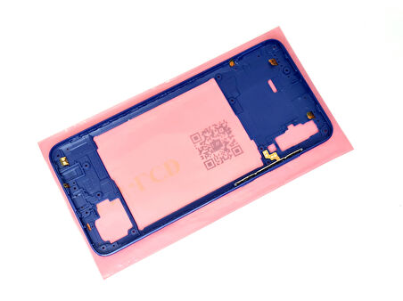 Tkgz - Samsung Galaxy A70 A705 FULL KASA Arka Kapak Batarya Kapağı - MAVİ