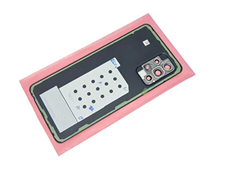 Tkgz - Samsung Galaxy A52 Arka Kapak Batarya Kapağı - MOR - FULL LENSLİ