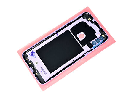 Tkgz - Samsung Galaxy M11 FULL KASA Arka Kapak Batarya Kapağı - MOR