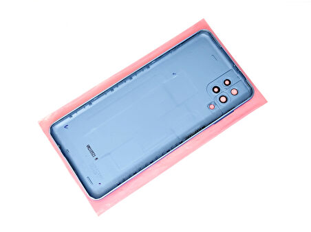 Tkgz - Samsung Galaxy M12 FULL KASA Arka Kapak Batarya Kapağı - MAVİ