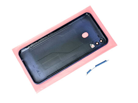 Tkgz - Samsung Galaxy M20 FULL KASA Arka Kapak Batarya Kapağı - MAVİ