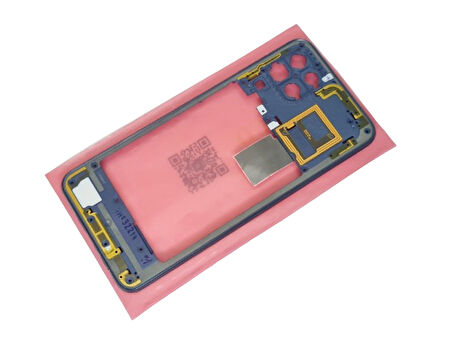 Tkgz - Samsung Galaxy M33 FULL KASA Arka Kapak Batarya Kapağı - MAVİ