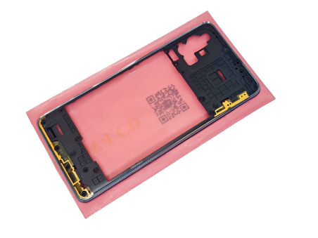 Tkgz - Samsung Galaxy M51 FULL KASA Arka Kapak Batarya Kapağı - SİYAH