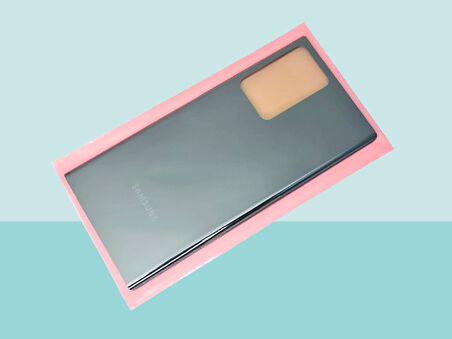 Tkgz - Samsung Galaxy Note 20 ULTRA Arka Kapak Batarya Kapağı -  SİYAH