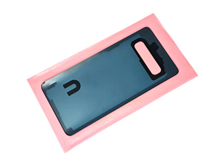 Tkgz - Samsung Galaxy S10 Arka Kapak Batarya Kapağı -  SİYAH